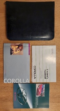 Toyota Corolla E11 PL EN інструкція + кейс