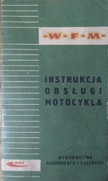 Керівництво по експлуатації мотоцикла WFM 125, модель M06-S34