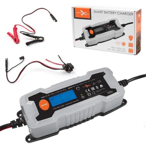 Інтелектуальний випрямляч, зарядний пристрій для акумуляторів eXtreme Style 6В і 12В