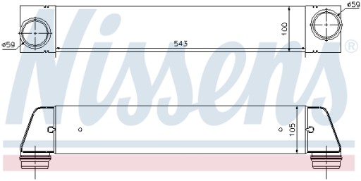 Інтеркулер NISSENS NIS 96607