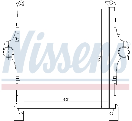 Интеркулер NISSENS NIS 97047