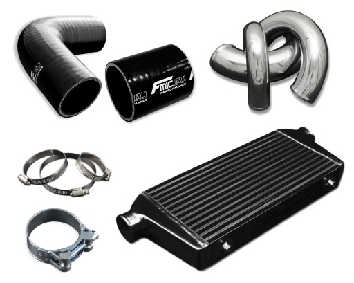 ICKIT-SAAB2-JR-B - Интеркулер Saab 9-5 2.3 T Черный JRspec