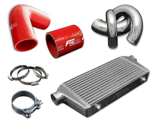 ICKIT-SEAT2-MAP-R - Интеркулер Seat Leon 1.8T 225PS Красный FMIC да