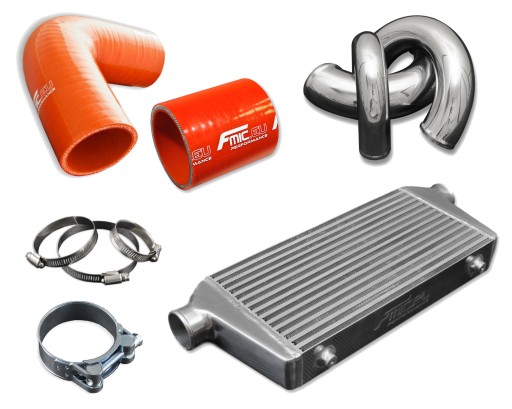 ICKIT-SEAT2-MAP-P - Интеркулер Seat Leon 1.8T 225PS Оранжевый FMIC