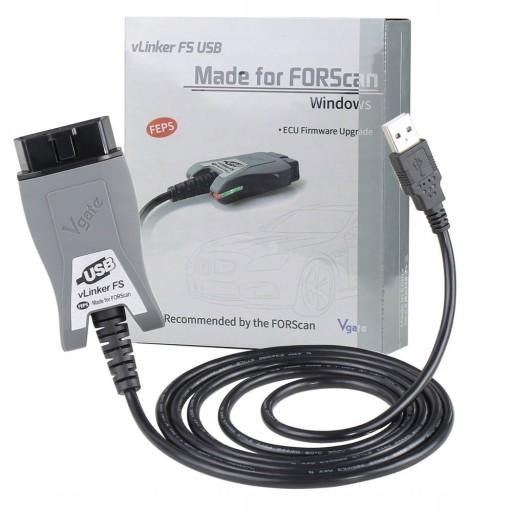 Интерфейс OBD2 vLinker Vgate FORSCAN FORD MAZDA