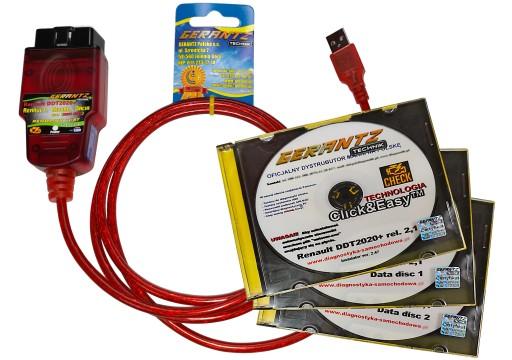 Інтерфейс Renault DDT2020+ v2.1 | Renolink, DDT4All