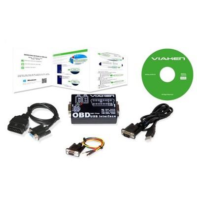 Интерфейс VAG USB KKL + кабель OBD2 + контакты
