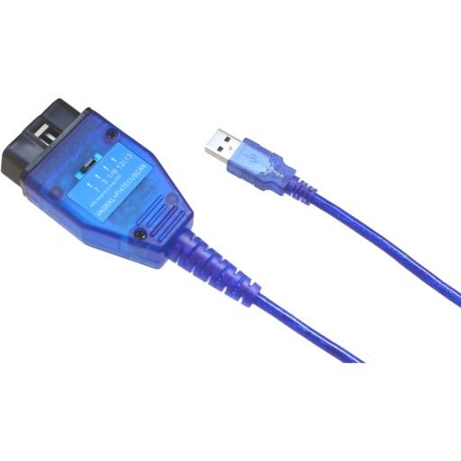 OBD-2 PC USB діагностичний інтерфейс KKL КАБЕЛЬ для FIAT ALFA LANCIA