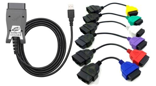 Кодування діагностики інтерфейсу OBD Vlinker АДАПТЕРИ FIAT LANCIA ALFA ROMEO