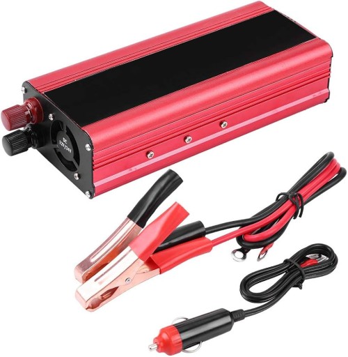 Инвертор мощности Duokon 2000 Вт, синусоидальный преобразователь постоянного тока 12 В/24 В в переменный ток 220 В