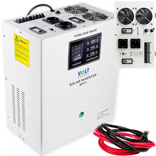 Сонячний інвертор SINUS PRO 2200 S 12/230V (1400/2200W) + 60A MPPT (75V)