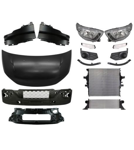 3779 - Iveco Daily 14- Ремень капота, бампера и крыла КОМПЛЕКТ ДЕТАЛЕЙ