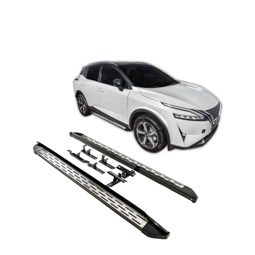 J&J Automotive | Бічні пороги, підніжки Nissan Qashqai J12 OD 2021р