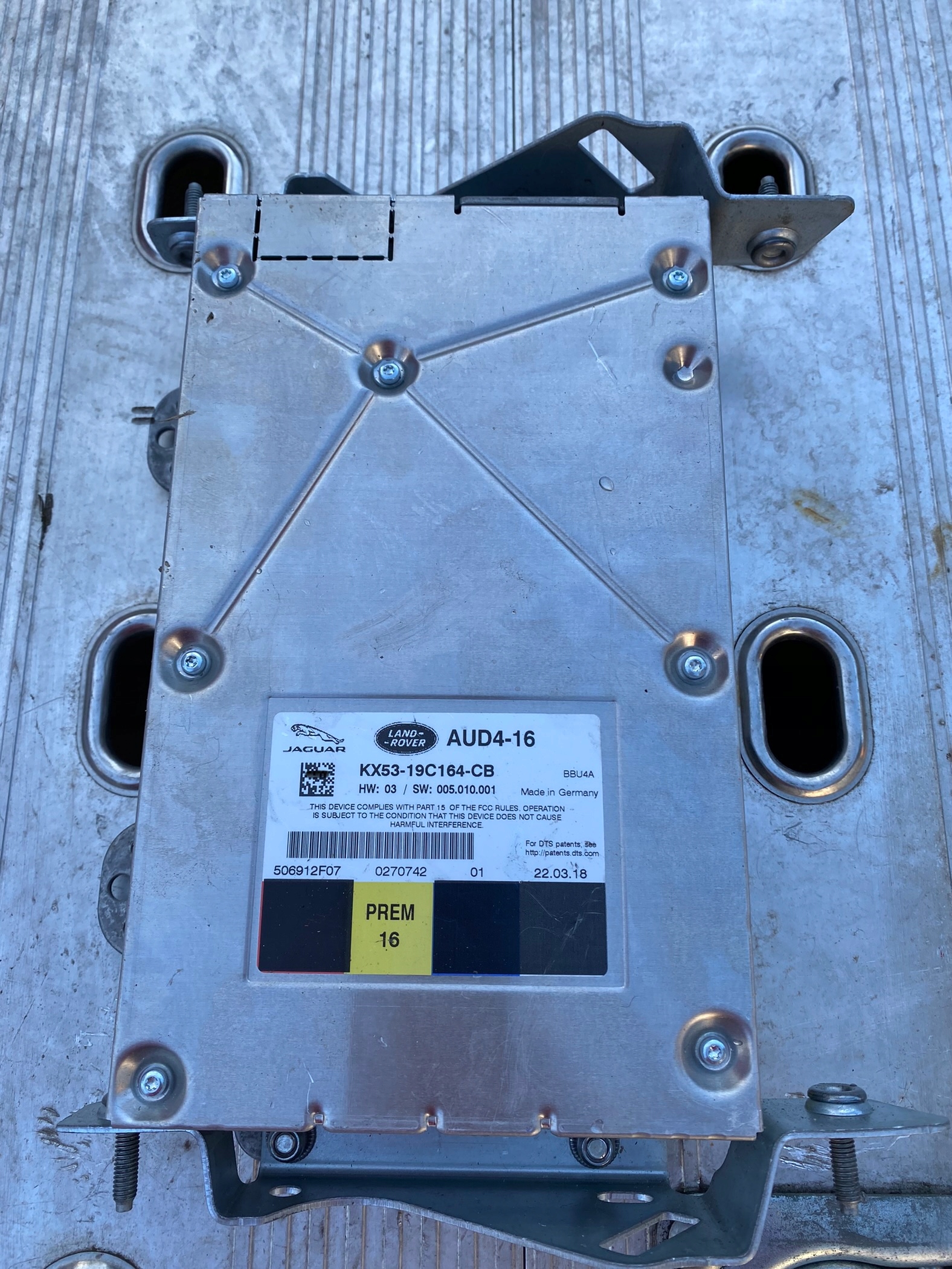 Kx53-19c164-cb - Jaguar IPACE I-PACE 2020 X590 Підсилювач meridian