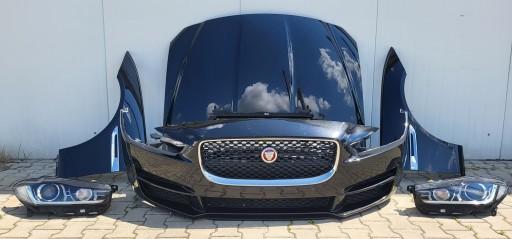 1K SANTORINI BLACK - JAGUAR XE 15-19 КАПОТ, КРЫЛЬЯ, РЕМЕНЬ ЛАМП, БАМПЕР