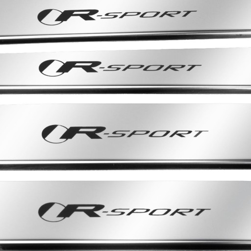 JAGUAR XF MK2 R SPORT 304 Накладки на пороги з нержавіючої сталі