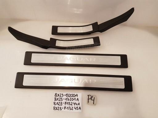 8X23-13200-A - JAGUAR XF НАКЛАДКИ БОКОВЫЕ ЮБКИ КОМПЛЕКТ