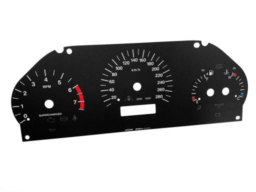 JAGUAR XK8 XKR X100 диски счетчика запасные с MPH