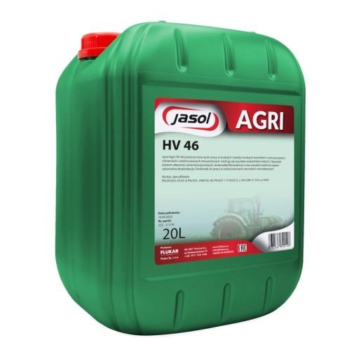 ОЛИВА ГІДРАВЛІЧНА JASOL HYDRAULIC HV-46 20л