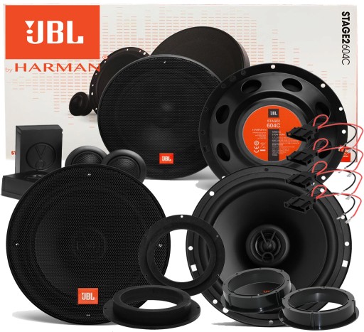 JBL 604C 624 ДИНАМІКИ VW TIGUAN TOURAN GOLF 5 JETTA SKODA OCTAVIA ПЕРЕД + ЗАД