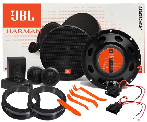 ДИНАМИКИ JBL 604C VW BORA BEETLE GOLF 4 5 6 JETTA PASSAT B5 B6 B7 CC SHARAN