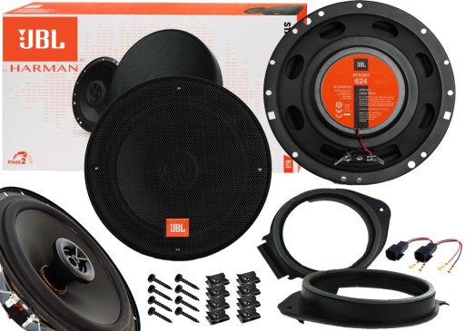 JBL 624 МОЩНЫЕ ДИНАМИКИ CHEVROLET COBALT CRUZE CAMARO MALIBU CADILLAC ESCALA