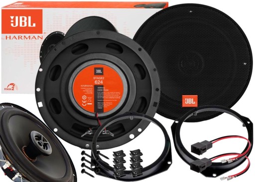 JBL 624 ПОТУЖНІ ДИНАМІКИ OPEL ASTRA H CORSA D E MOVANO TIGRA ПЕРЕДНІ ДВЕРІ