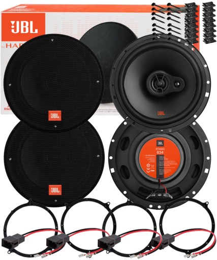 JBL 634 ТРЕХПОЛОСНЫЕ ДИНАМИКИ AUDI A6 C5 AVANT ПЕРЕДНИЕ + ЗАДНИЕ 4 ШТ.