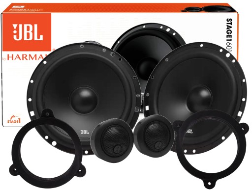 КОЛОНКИ JBL 165MM + ТВІТЕРИ RENAULT MASTER TRAFIC ПЕРЕДНІ