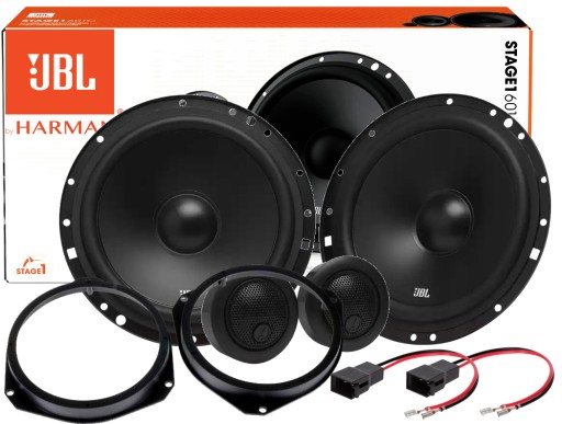 КОЛОНКИ JBL 16 см + ТВІТЕРИ OPEL ASTRA H CORSA D FORD KA ПЕРЕДНІ ДВЕРІ