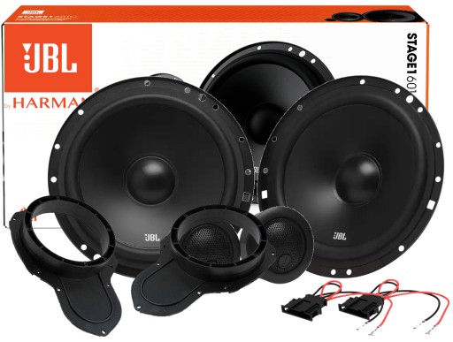 КОЛОНКИ JBL 16 см + ТВІТЕРИ VW PASSAT B6 B7 CC ALLTRACK ПЕРЕДНІ ДВЕРІ