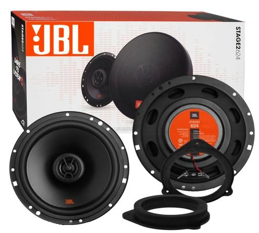 JBL STAGE 2 624 колонки AUDI A3 8P A4 B6 B7 A8 D3