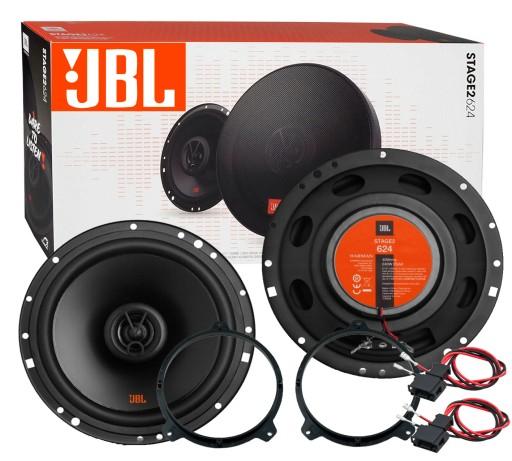 JBL STAGE 2 624 динамики BMW 3 E46 передняя дверь