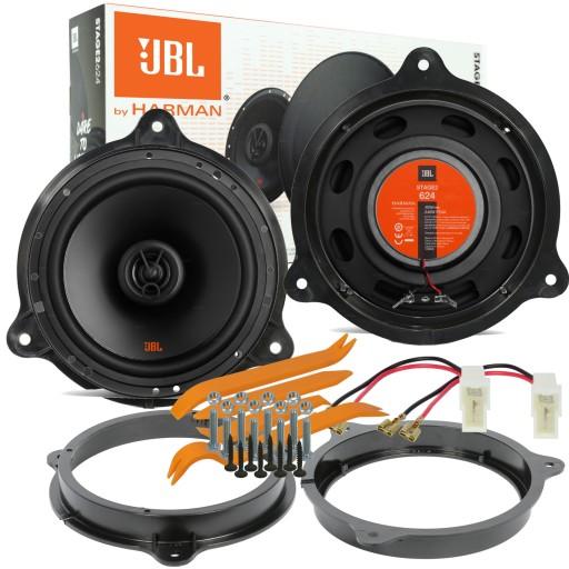 JBL STAGE2 624 колонки NISSAN QASHQAI J10 350Z