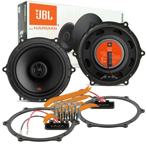 JBL STAGE2 624 ДИНАМИКИ SEAT IBIZA 6J ПЕРЕДНЯЯ ДИСТАНЦИЯ