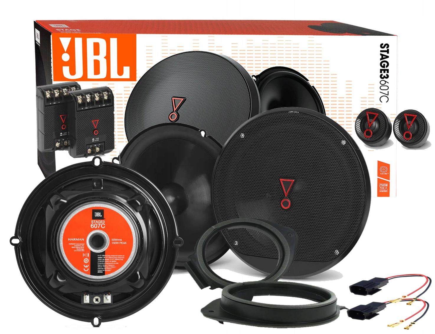 JBL STAGE3 607C ДИНАМИКИ OPEL ASTRA J INSIGNIA