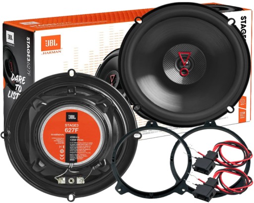 JBL STAGE3 627 ДВУХПОЛОСНЫЕ ДИНАМИКИ BMW E46 ROVER 75 ПЕРЕДНЯЯ ЗАДНЯЯ