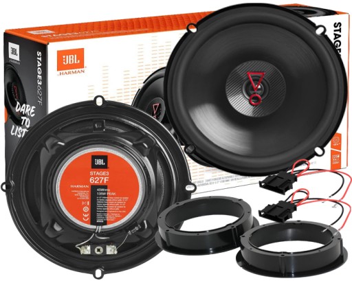 JBL STAGE3 627 ДИНАМИКИ VW GOLF 4 5 6 NEW BEETLE PASSAT B5 B6 B7 CC SHARAN