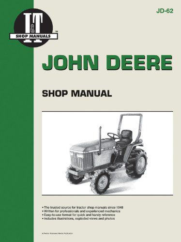 JD SRS 670 770 870 970+1070 (я+T SHOP SERVICE, JD-62) - J H Haynes книга