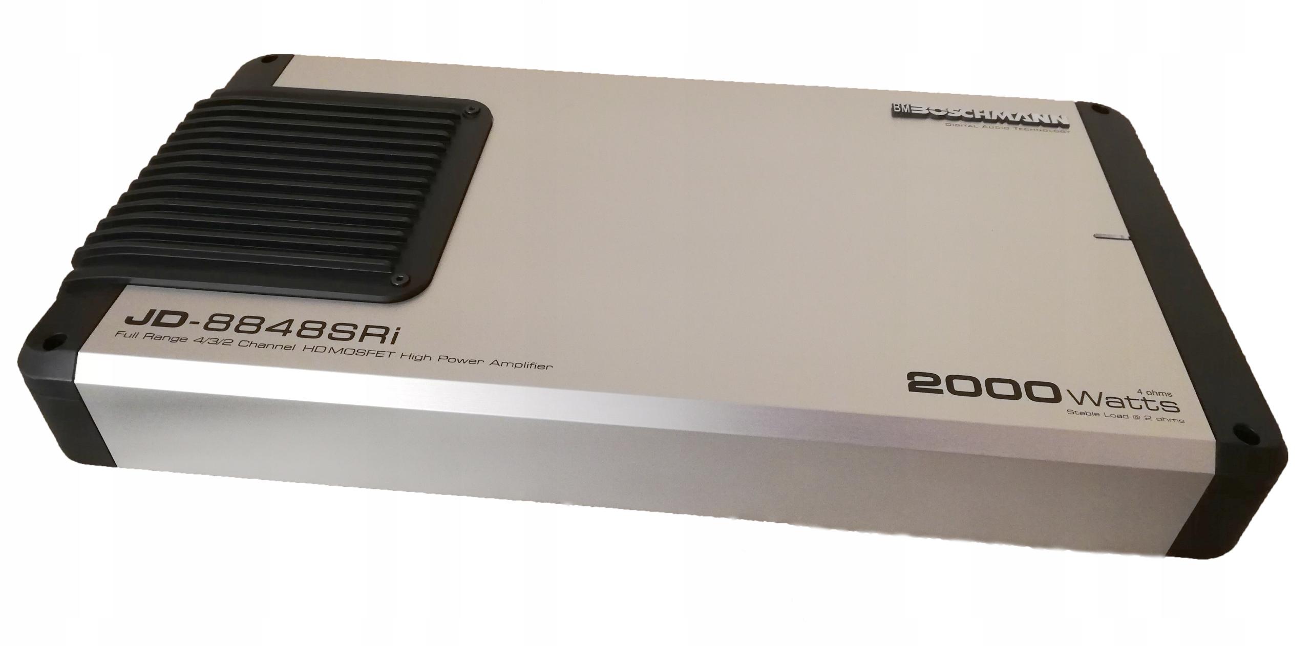 JD8848SRI BOSCHMANN УСИЛИТЕЛЬ 2000 ВТ 4 КАНАЛА