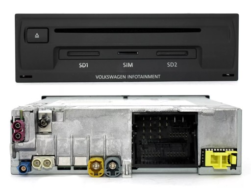 НАВІГАЦІЙНИЙ БЛОК MMI TIGUAN PASSAT MIB2 HARMAN 5NA035022B CARPLAY ПОВНИЙ