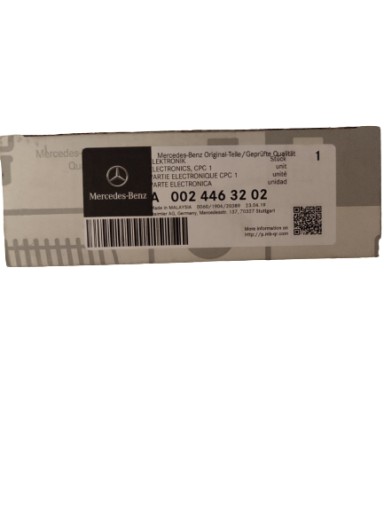 БЛОК УПРАВЛІННЯ ДЛЯ MERCEDES A 002 446 32 02