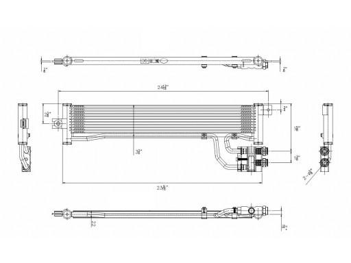 68165900AA - JEEP CHEROKEE KL 2019- МАСЛЯНЫЙ РАДИАТОР OEM 68165900AA