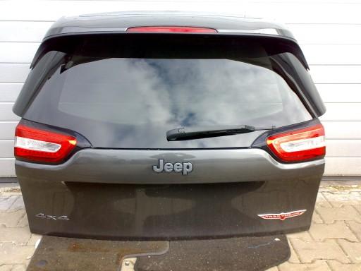 JEEP CHEROKEE KL V 2014 2018 KLAPA TYLNA TYŁ IDEALNA KOLOR PAU - JEEP CHEROKEE KL V 2014 2018 ЗАДНІ ДВІРІ ІДЕАЛЬНИЙ КОЛІР PAU