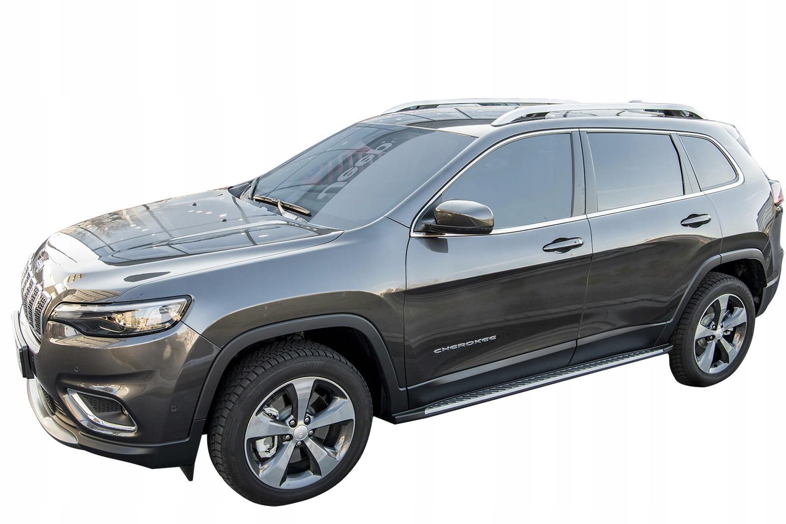 2000000009834 - JEEP CHEROKEE V KL 2014-2018 БОКОВЫЕ ЮБКИ ПОРОГИ