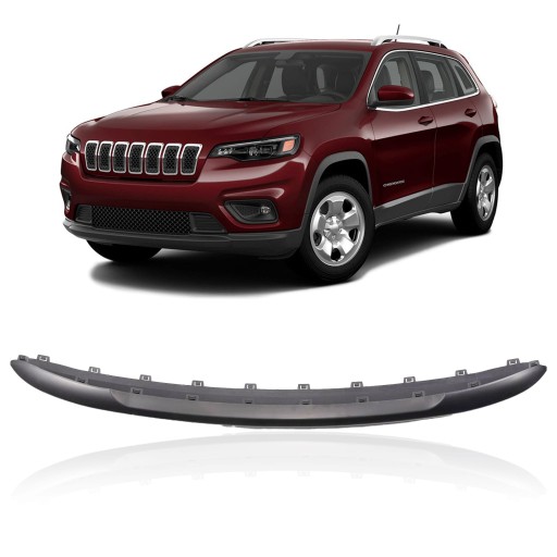 JEEP CHEROKEE V KL 2018-2023 ПІСЛЯ ФЕЙСЛІФТИНГУ СПОЙЛЕР БАМПЕРА 6DE39TZZAA