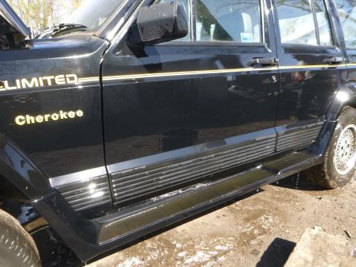 JEEP CHEROKEE XJ 84-97 ПОРОГИ СТУПЕНИ НАКЛАДКИ КОМПЛЕКТ