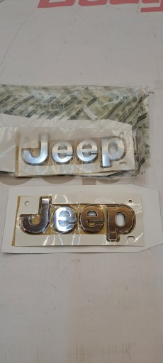 68243730AA - JEEP COMPASS 17-24 ЕМБЛЕМА НА КАПОТІ ХРОМОВИЙ НОВИЙ OEM MOPAR