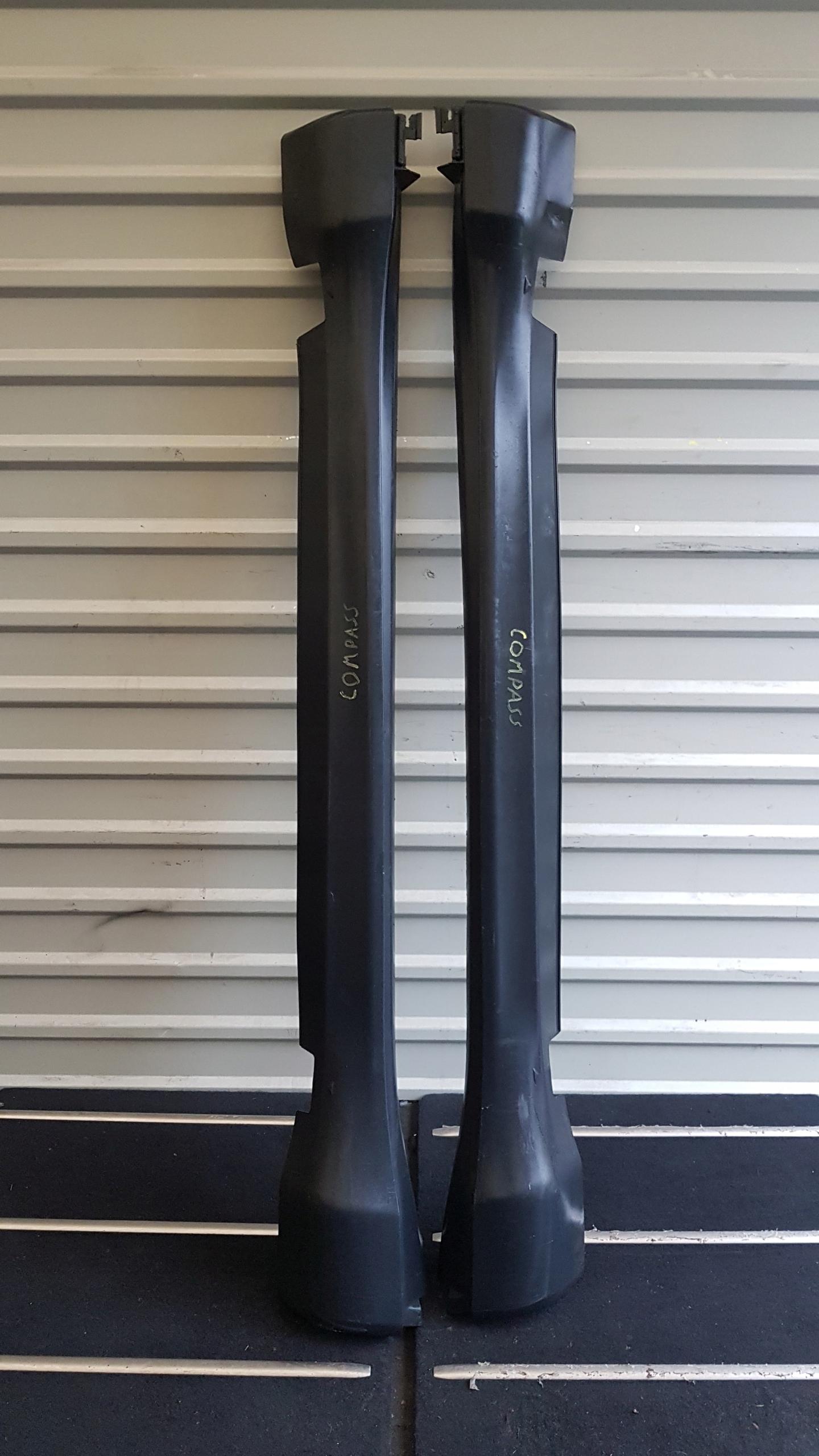 JEEP COMPASS 2 2018 НАКЛАДКА НА ПОРІГ ЛІВА / ПРАВА