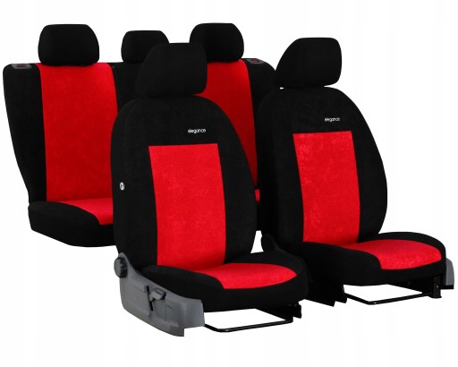 JEEP COMPASS 2 ВЕЛЮРОВІ ЧОХЛИ НА СИДІННЯ